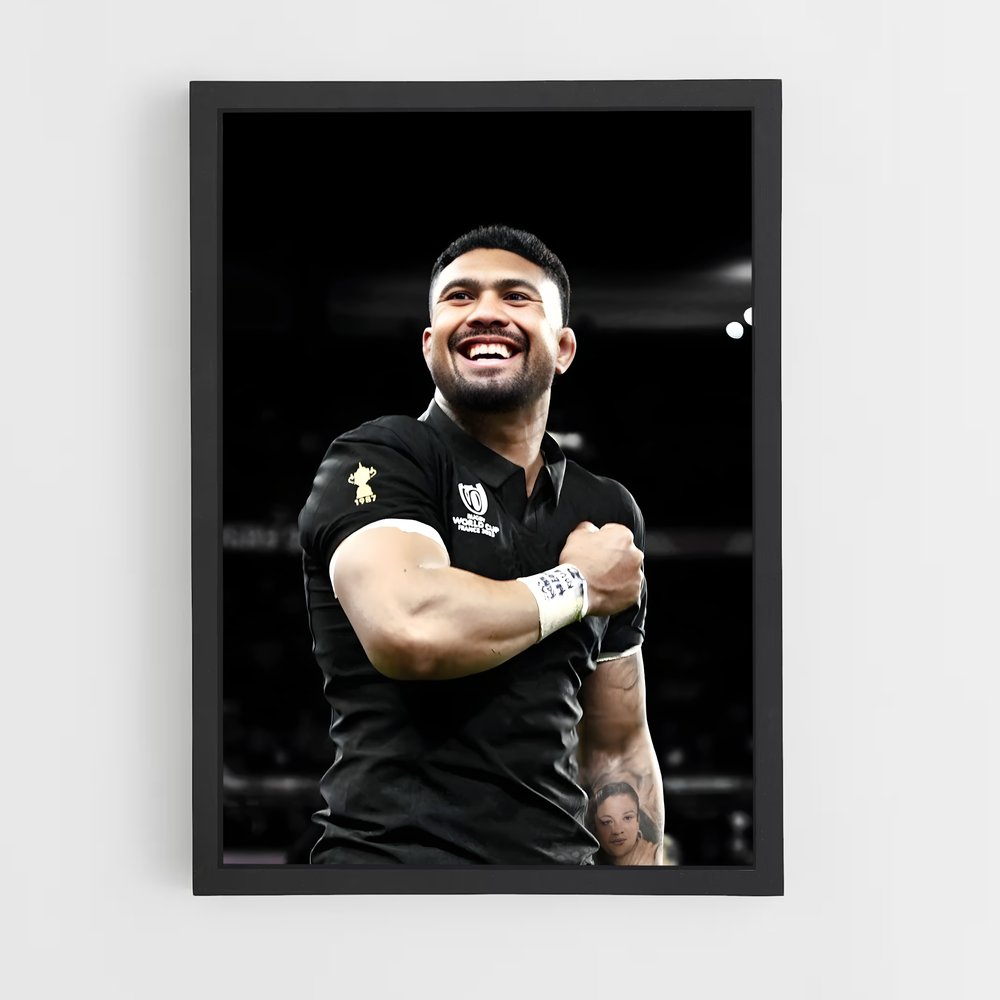 Poster Ardie savea – affiche Rugby (vue 2)